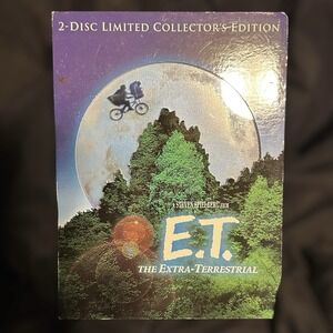 E.T. The Extra-Terrestrial 2-DVD Limited‎ Collector's Edition DISCS are Mint